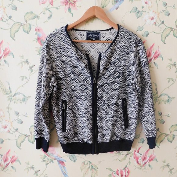 🦔🐾 Lucky Brand Cardigan Jacket - Picture 2 of 12